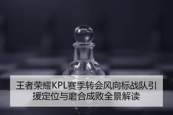 王者荣耀KPL赛季转会风向标战队引援定位与磨合成败全景解读